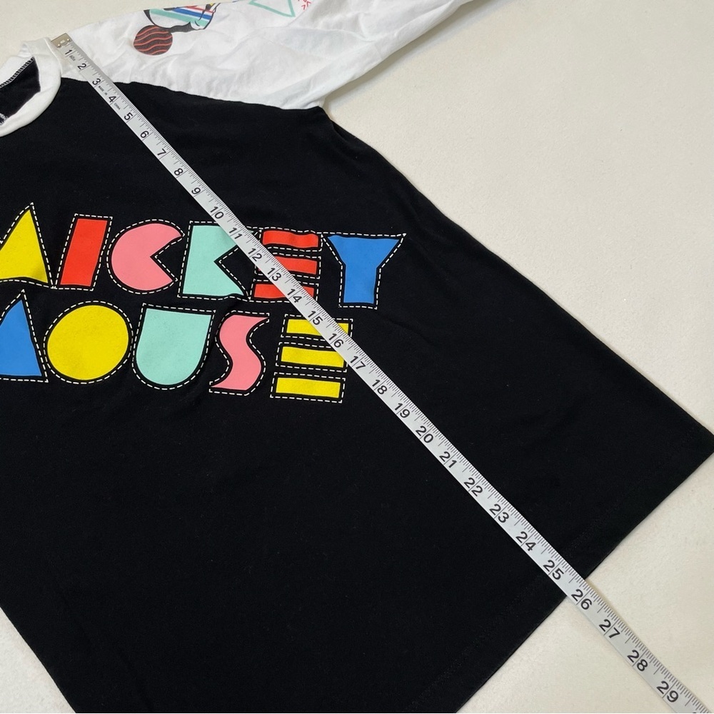 Disney Parks retro print raglan sleeve shirt small - Picture 11 of 11